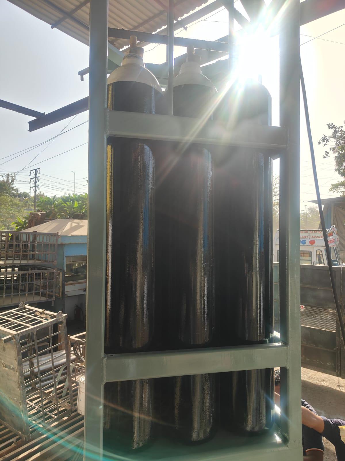 9 Cylinder Gas Quad / Cascade System